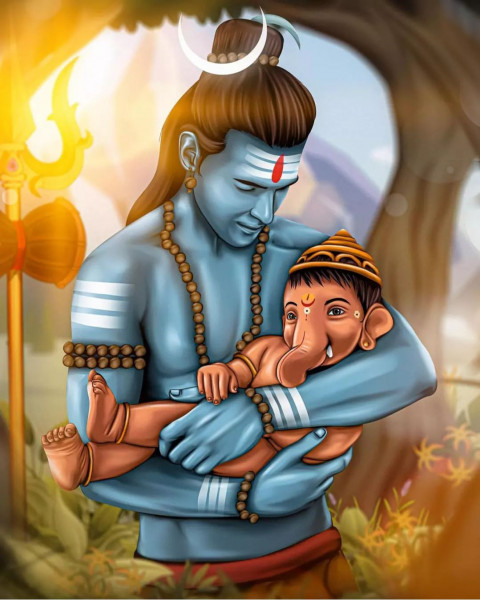 Ganpati Chaturthi Photo Editing CB Picsart Background Download HD