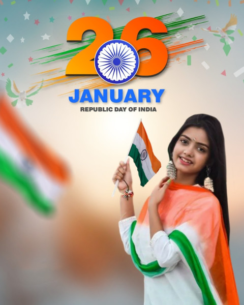 Girl 26 January HD Editing Background With CB Girl Images