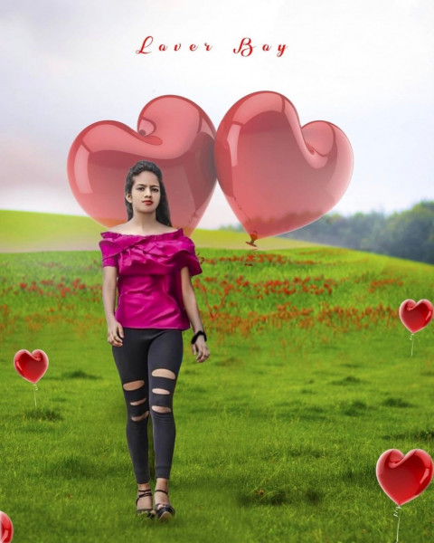 Girl Creative Editing Background Download