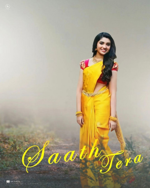 Girl In Yellow Dress Picsart Editing Background Full HD
