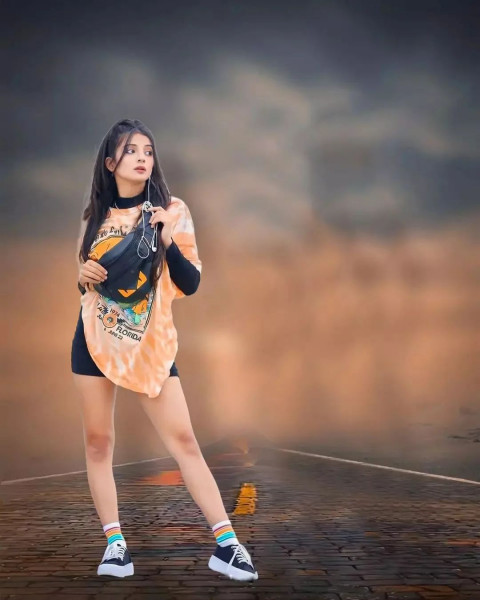 Girl PicsArt Editing HD Background