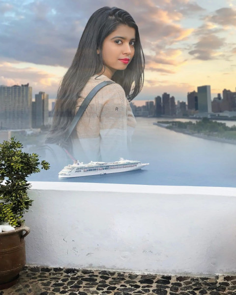 Girl Viral Instagram Editing Background for PicsArt