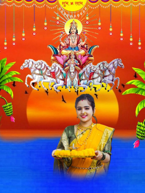 Girls Chhath Puja Snapseed Editing Background Download Free
