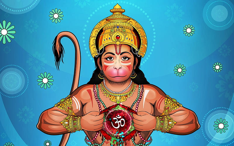 God Bajrangbali Hanuman HD Images For Desktop Photo