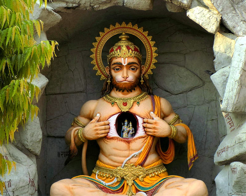 God Bajrangbali Hanuman HD Images For Desktop Photo