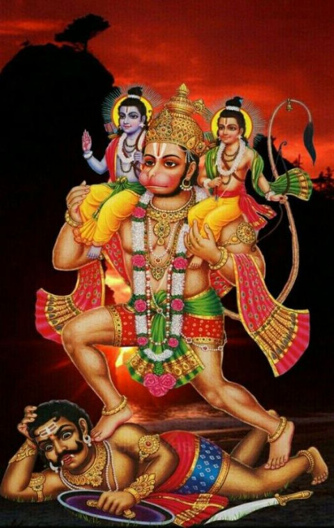God Bajrangbali Mobile Wallpaper HD Images Download Free