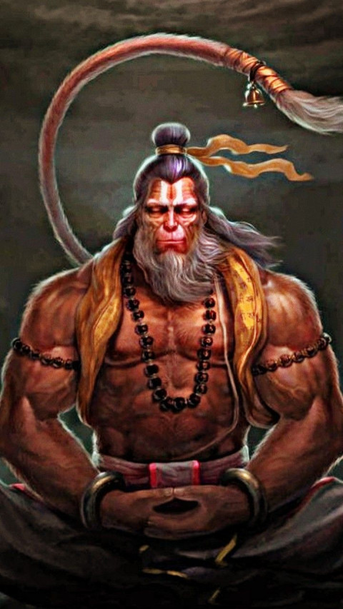 God Bajrangbali Mobile Wallpaper HD Images Download Free
