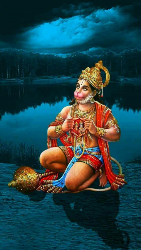 God Hanuman Ji Mobile Wallpaper Download Free For WhatsApp Dp