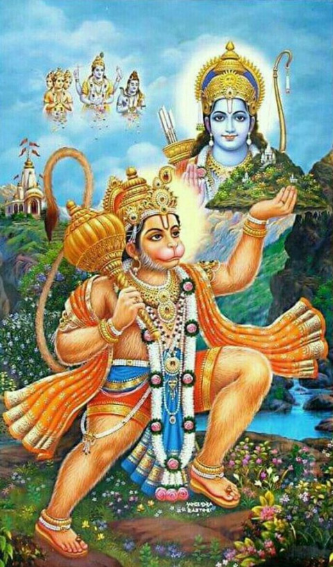 God Hanuman Ji Mobile Wallpaper Download Free For WhatsApp Dp