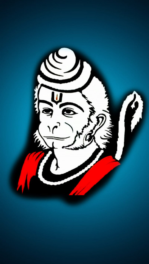 God Hanuman Ji Mobile Wallpaper Full HD Download Free Images