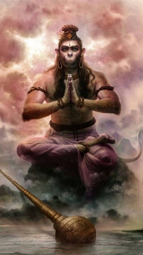 God Hanuman Ji Mobile Wallpaper Full HD Download Free Images