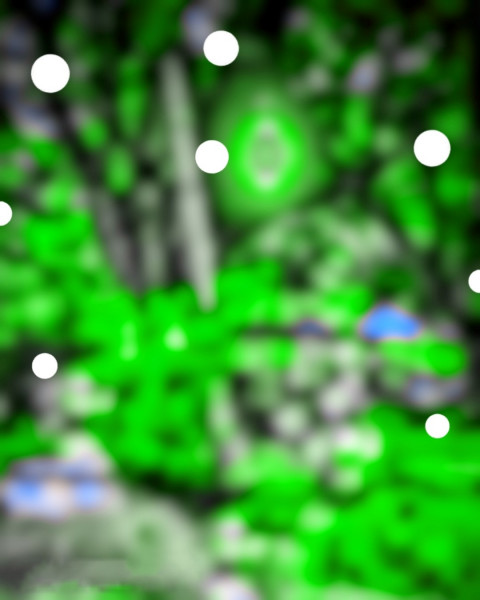Green Bokeh CB Background For Photo Editing Download HD