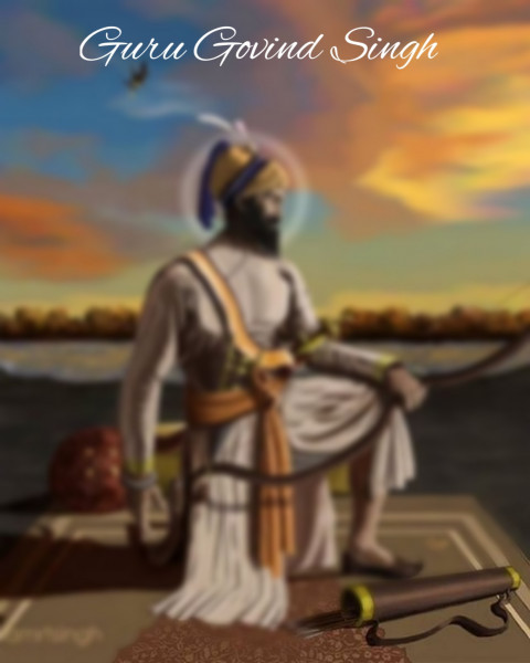 Guru Govind Singh Photoshop Editing Background HD