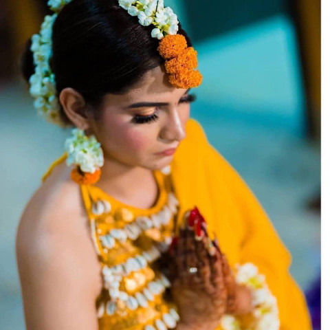 Haldi Photoshoot Girl PICTURES For Pre Wedding Wallpapers