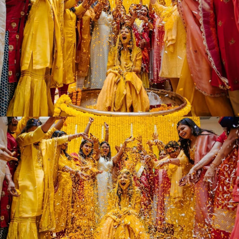 Haldi Pre Wedding Photoshoot Dresse Pictures HD
