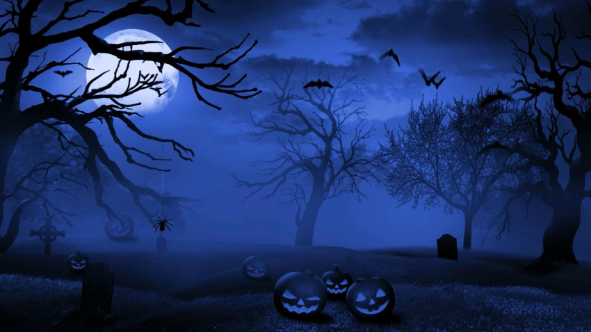 Halloween Aesthetic HD Background Wallpapers Pics