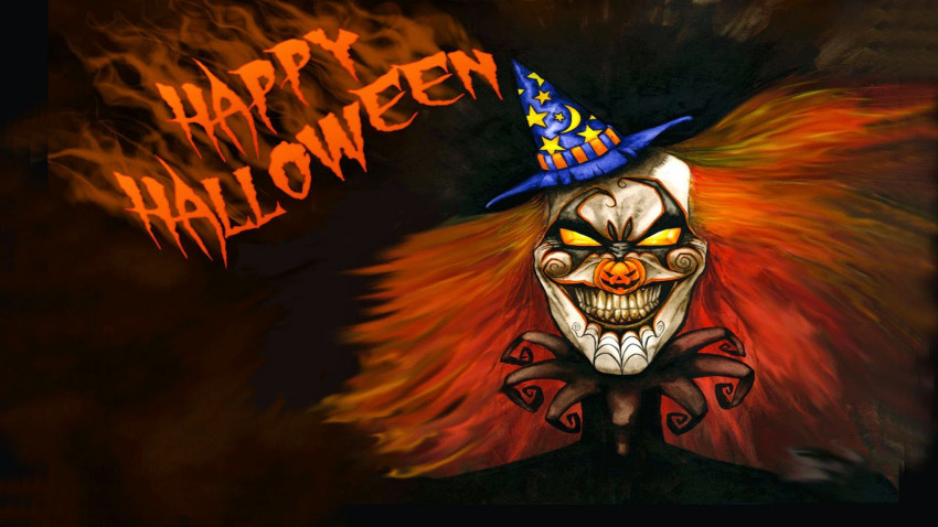 Halloween Banner HD Background Wallpaper Free