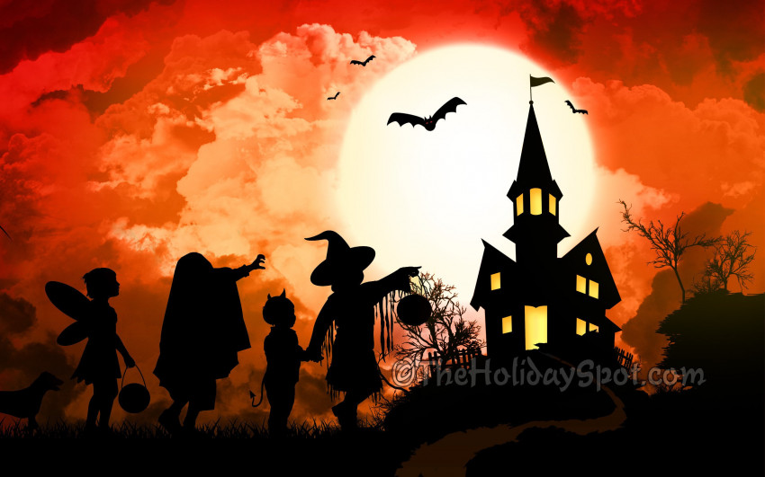 Halloween Banner HD Background Wallpapers Pic
