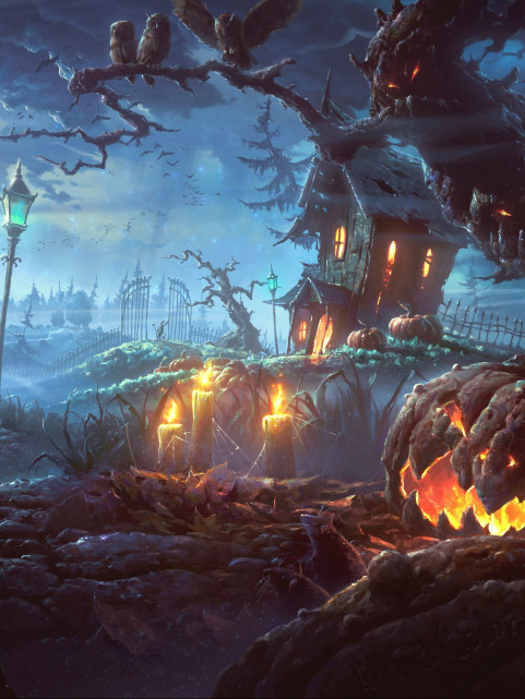 Halloween Photo Editing Background HD for CB Picsart