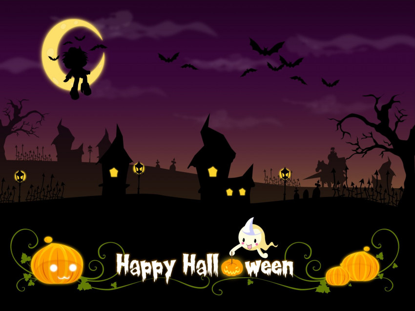 Halloween Pumpkin Wallpaper Free BAckground