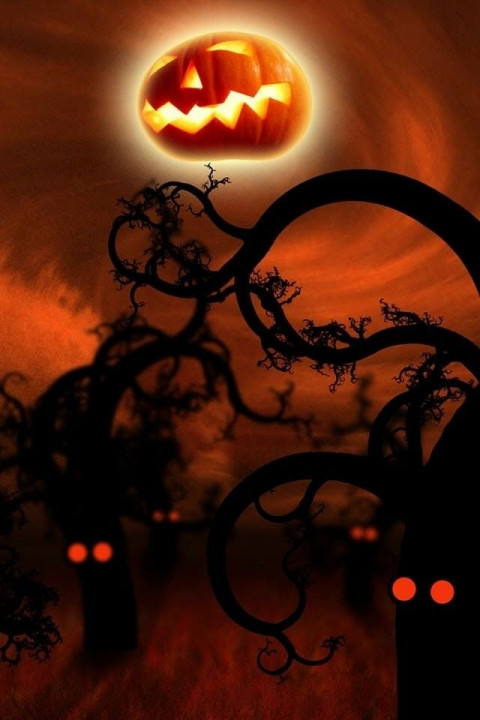 Halloween Pumpkin Wallpaper Free BAckground