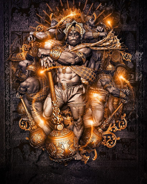 Hanuman Lord Mobile Wallpapers Download Free For WhatsApp Dp