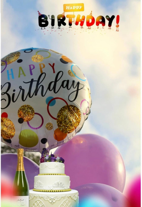 Happy Birthday CB PicsArt Background For Editing