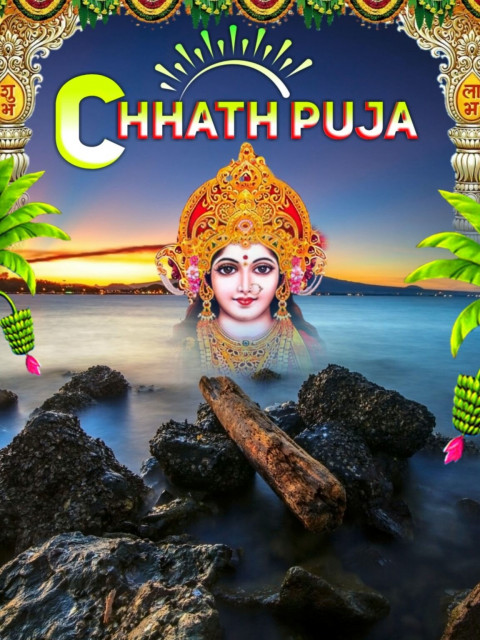 Happy Chhath Puja CB PicsArt Editing Background Free Stock