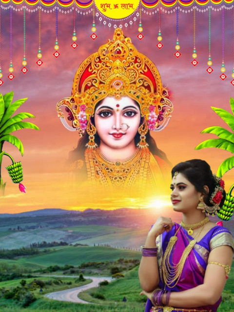 HAppy Chhathi Maiya Girls CB PicsArt Background HD Images