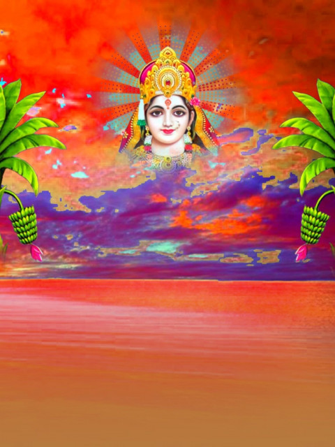 Happy Chhathi Maiya Photo CB PicsArt Editing Full HD Background
