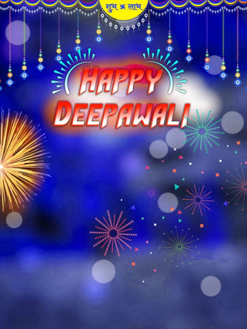 Happy Deepawali Background Full HD For Editing CB PicsArt