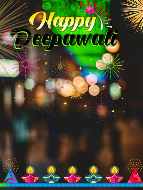 Happy Deepawali CB Background for Photo Editing