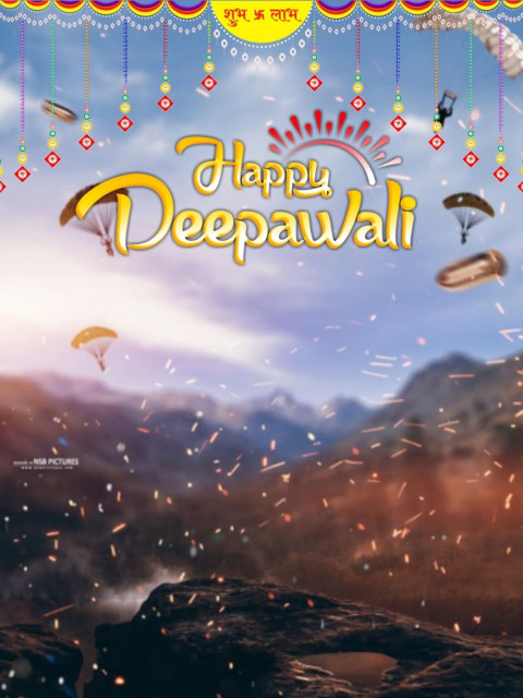 Happy Deepawali CB Editing Background HD Free Download