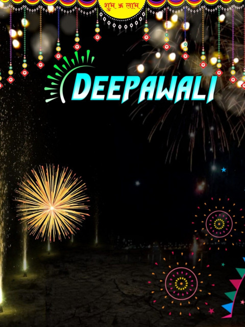 Happy Deepawali Photo CB Editing Background Download