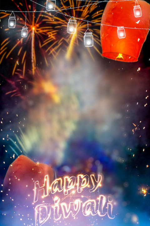 Happy Deepawali Photo Editing New Background Download