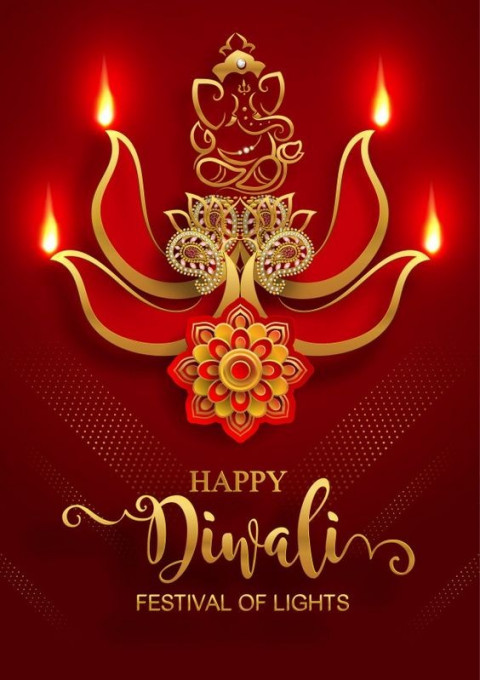 Happy Dipawali Wishes HD Wallpaper Pic For WhatsApp