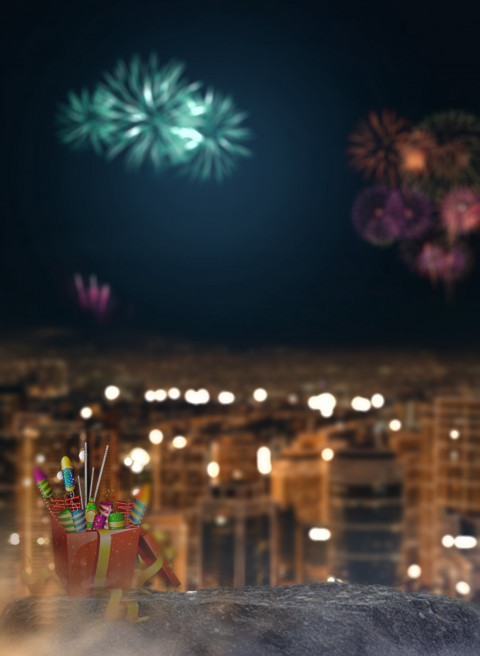 Happy Diwali CB HD Background For Editing