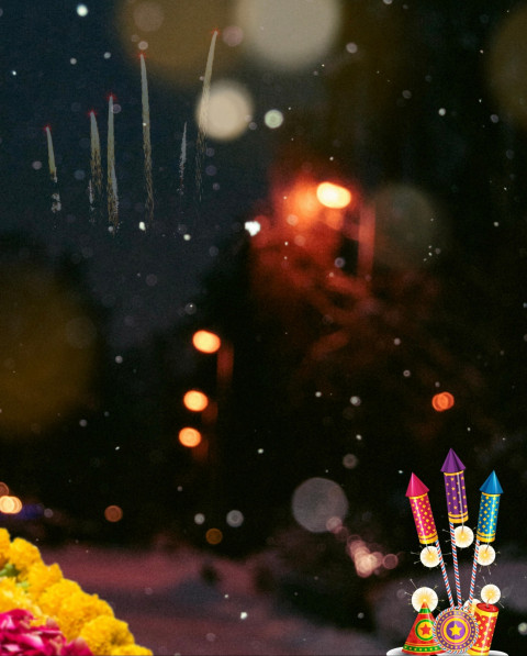 Happy Diwali CB PicsArt Photo Editing Background Download
