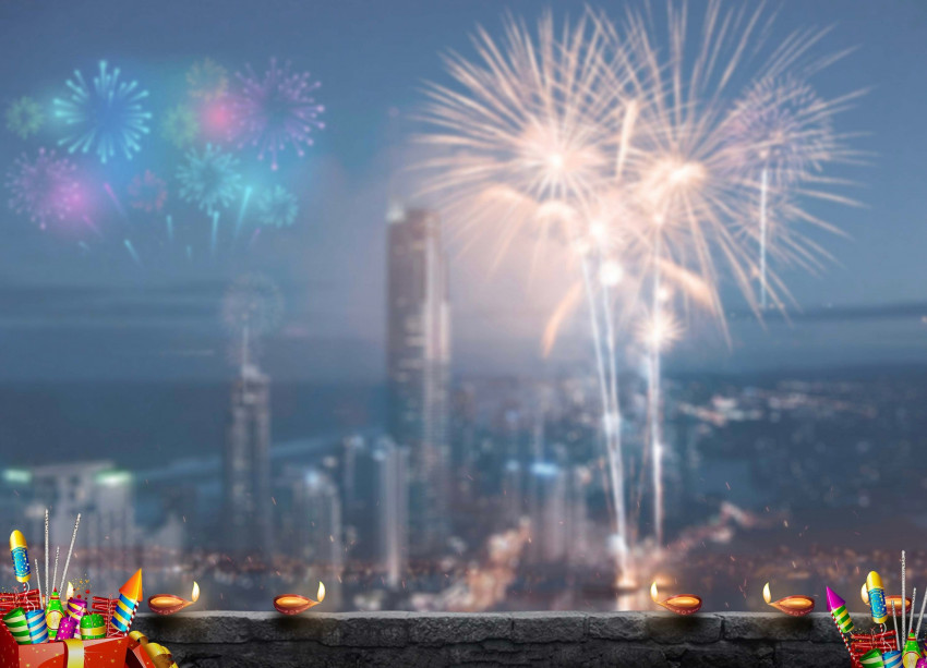 Happy Diwali Editing Background New For CB PicsArt