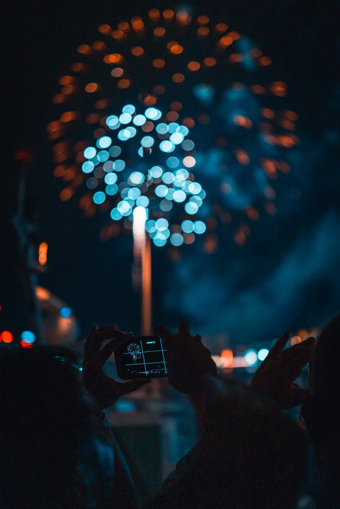 Happy Diwali Firework Background For Picsart Photo Editing