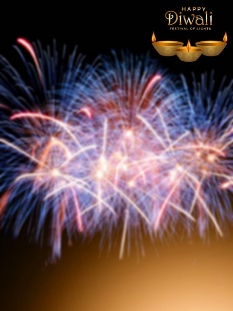 Happy Diwali Photo Editing Background Full HD