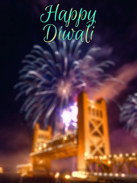 Happy Diwali PicsArt Editing Background Full HD
