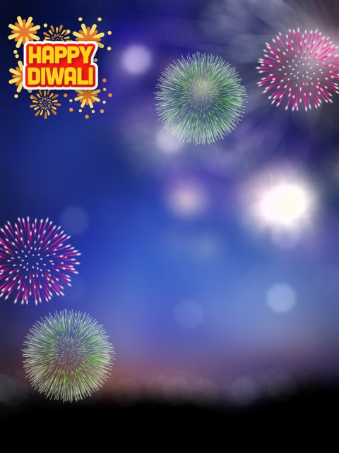 Happy Diwali PicsArt Photo Editing Background