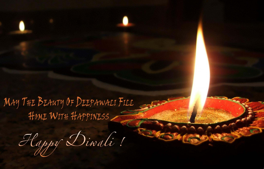Happy Diwali Wishes Wallpaper For WhatsApp