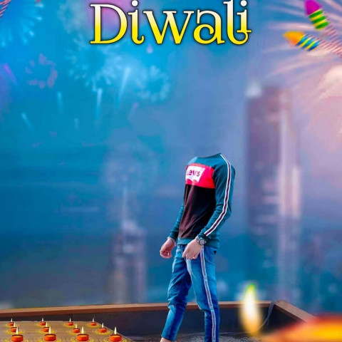 Happy Diwali Without Head CB PicsArt Editing Background New