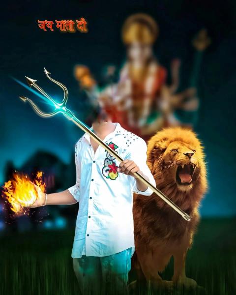 Happy Durga Pooja Editing CB Without Head Background