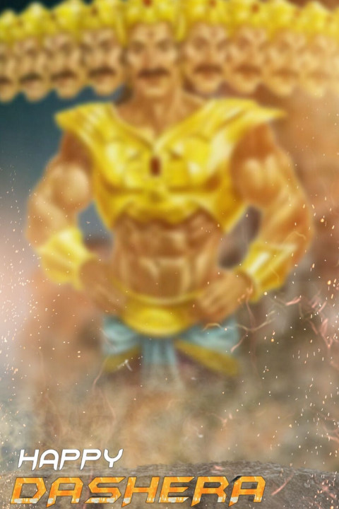 Happy Dussehra Editing Background Download Full HD