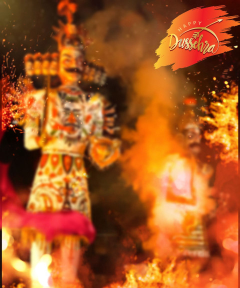 Happy Dussehra Editing Background HD Download