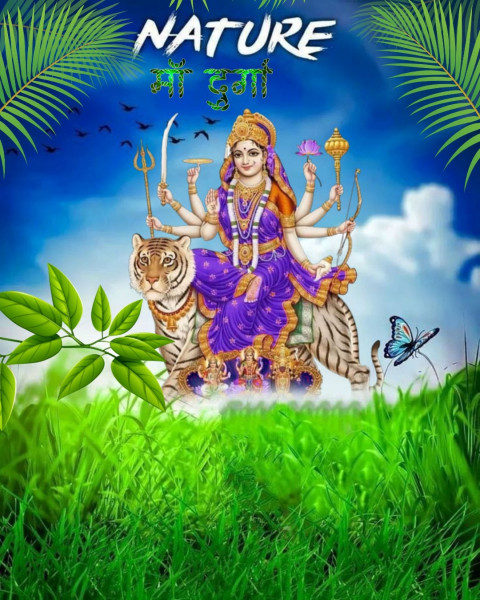 Happy Dussehra Navratri Durga Ji Background For Snapseed