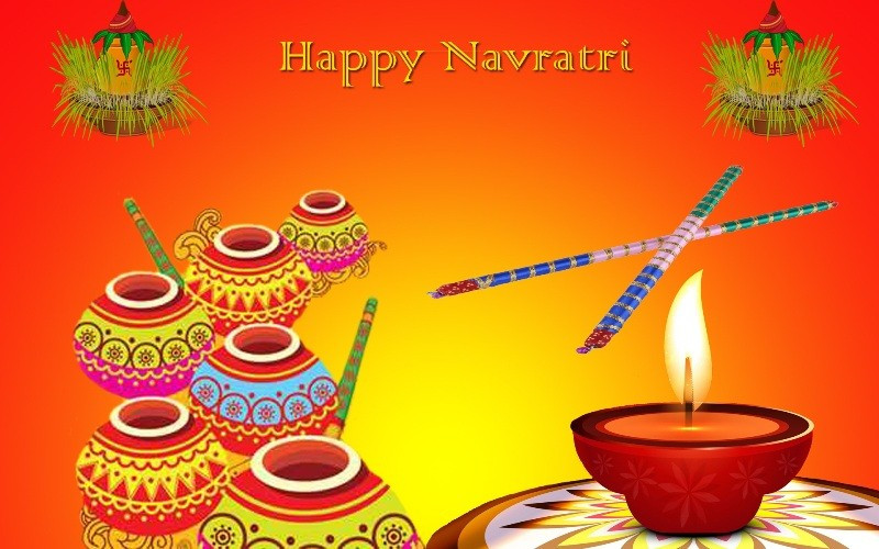 Happy Dussehra Navratri Durga Puja Wishes HD Wallpapers